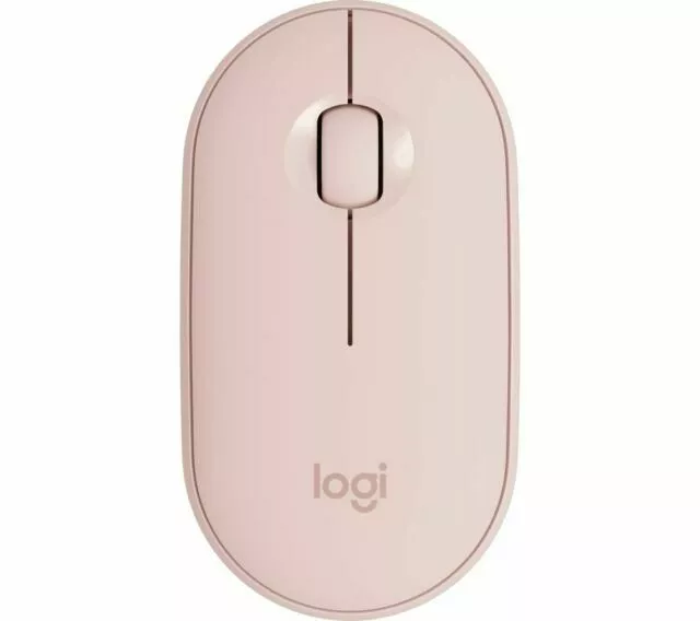 Logitech Pebble M350 mouse ottico wireless - rosa (nuovo di zecca)
