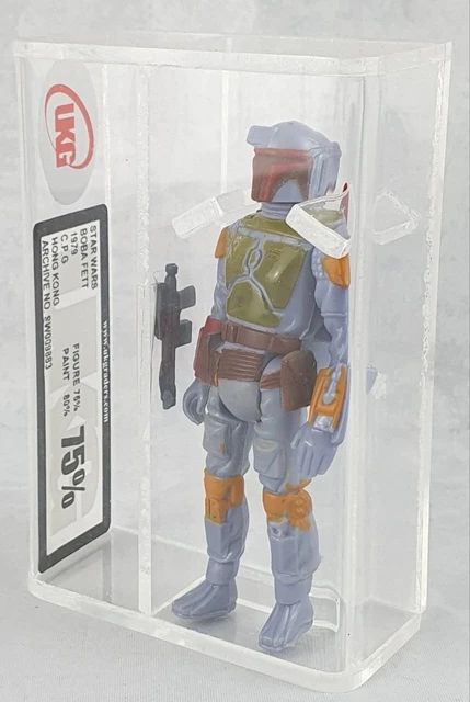 Boba Fett UKG75 gegradet Star Wars vintage Kenner No AFA AFE