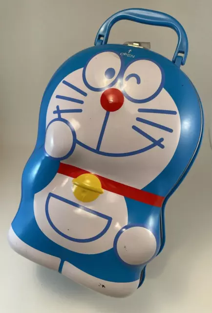 Doraemon Japanese Lunch Box With Candy Anime Vintage Japan - Never Used - New
