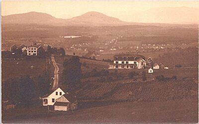 RPPC Bartlett NH Birdseye View of Town and Valley early 1900s