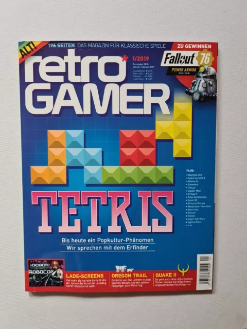 Retro Gamer Ausgabe Nr. 1 / 2019 Das Magazin für Klassische Spiele