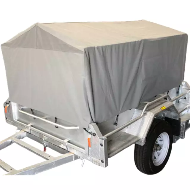 Box Cage Trailer Cover Canvas Tarp for 7x5x3 ft 900mm high Cage