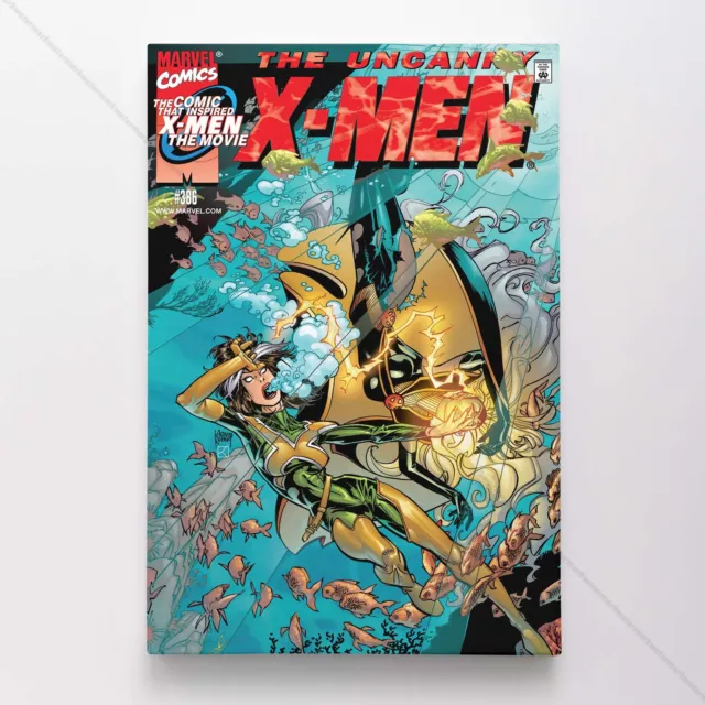Uncanny X-Men Poster Canvas Vol 1 #286 Xmen Marvel Comic Book Art Print