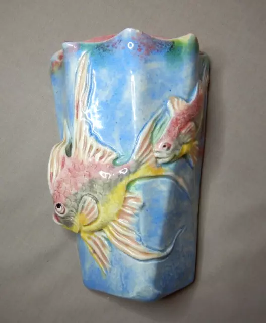 Australian Pottery Wall Vase By John Castle Harris