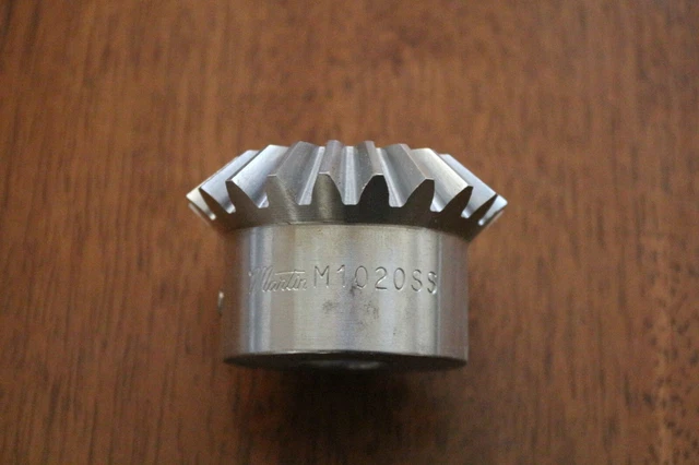 Stainless Miter Gear, Martin M1020SS, 90° Angle,0.500" Bore, 3/16" keyway,setscr
