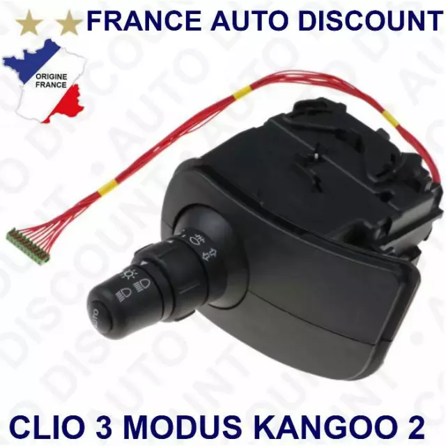 Comodín De Luces Y Intermitentes (izquierda) Para Renault Clio III Y Kangoo II – Recambio PARTSLINE SC24344, 2 Años De Garantía