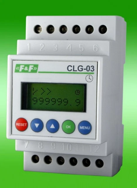 Clg-03 Timer Di Funzionamento 8A 3M 24-264V Ac/Dc/G1Uk