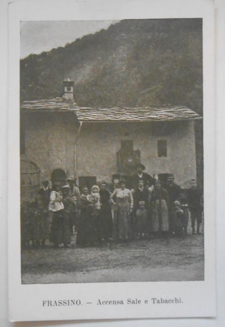 Cartolina Frassino Accensa Sali e Tabacchi
