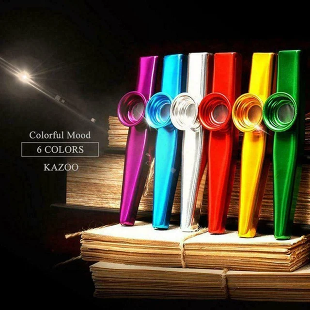 NEW Metal Harmonica Kazoo Mouth Flute Musical Instrument Kid Gift Party C1N2
