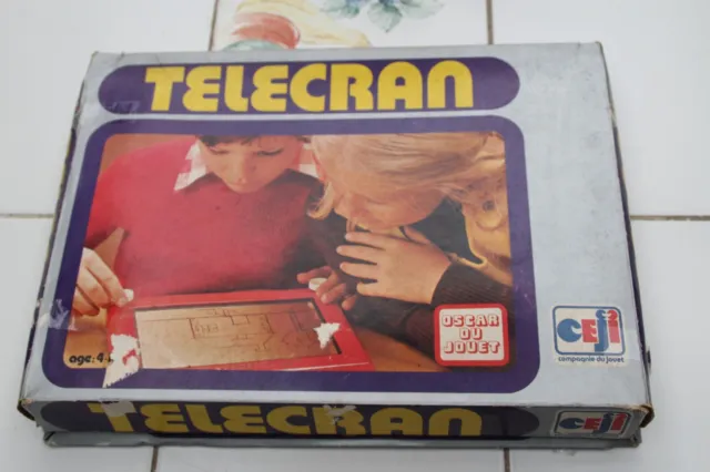 ANCIEN JEU JOUET de Société Telecran Avec Boite ,Fonctionne(comme Neuf!!!)  EUR 65,00 - PicClick FR