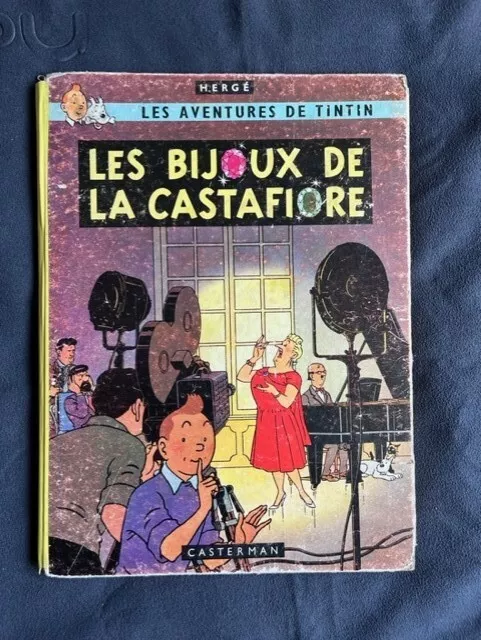 Bd Les Aventures De Tintin Les Bijoux De La Castafiore  Imprime En France Daniel