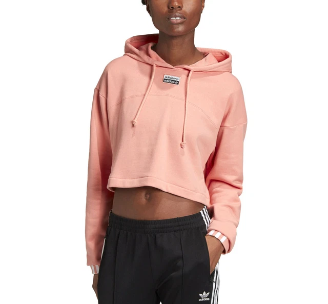ADIDAS ORIGINALS CROPPED Halfzip Sweatshirts And Hoodies Women s