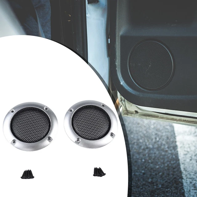 STYLISH AND FUNCTIONAL Speaker Grill for 2 Car Subwoofers Set of 2