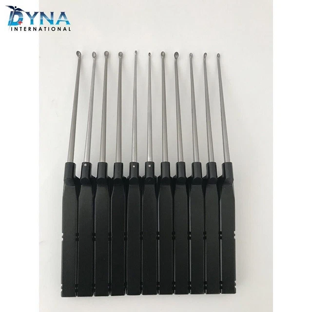 Ensemble De Curette Rachidienne Type Codman Karlin