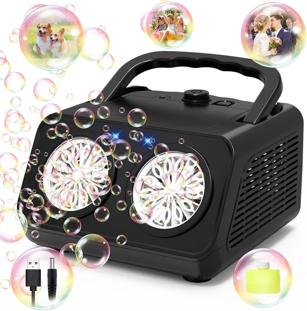 Panamalar Automatic Bubble Machine, Professional Bubble Maker 2 Modes for Kids 2