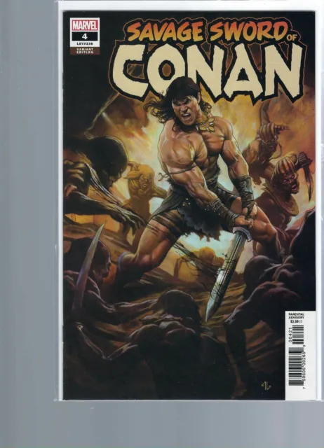 Savage Sword Of Conan  4  1 In 25  Variant - 2019  Series  -    Marvel Comics