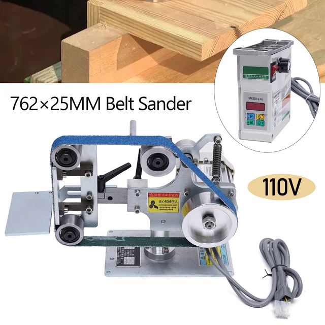 BELT SANDER 1X30& Vertical/Horizontal Belt Polishing Grinder+110V Motor
