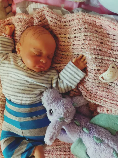 Reborn baby Kira v.Iveta Eckertova mit Zertifikat, so selten!