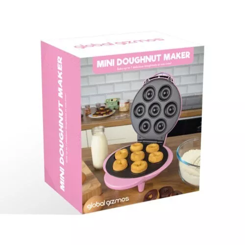 Donut Maker Retro Rosa tolles Geschenk Küche Bäckerei Uniform Donuts Familie Spaß
