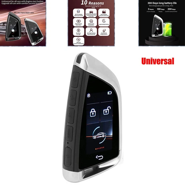 1 Kit 1 Set Telecomando Chiavi Auto Ricambi Schermo Accessori Automatico Blocco