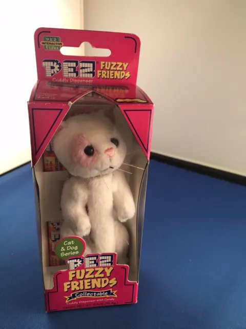 PEZ Fuzzy Friends Candy Dispenser {Snowball The Cat}