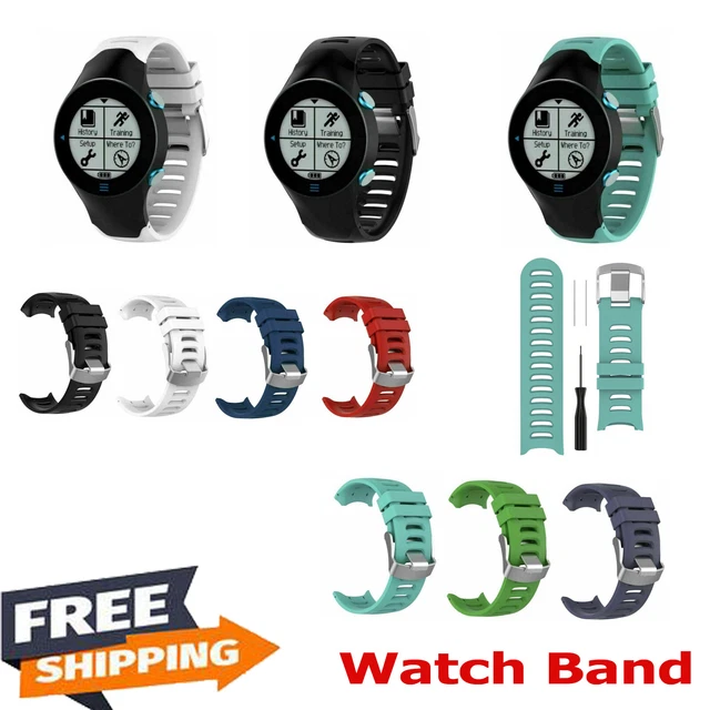 SILICONE MONTRE POIGNET Bande Bracelet Pour Garmin Forerunner 10/15 GPS  Watch EUR 10,37 - PicClick IT