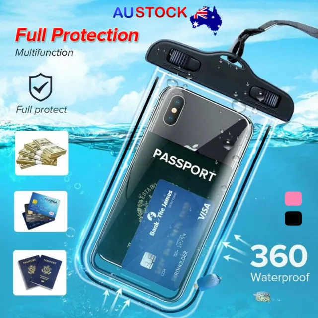 Universal Waterproof Case Bag IPX8 For Phone Pouch Case Dry Bag Luminous Summer