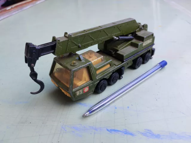 Matchbox Super Kings k12 k113 Hercules Mobile Crane 1974 Lesney products