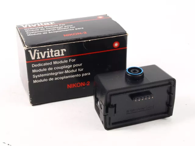 Vivitar Nikon-2 dedicated module flash untested - DM/N2.