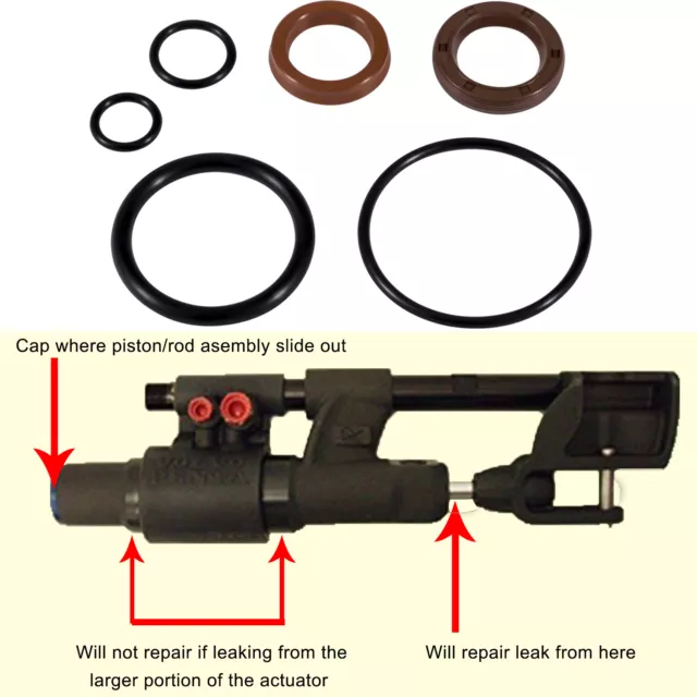 For Volvo Penta Power Steering Actuator Repair Kit 3812269 3860883 3862210