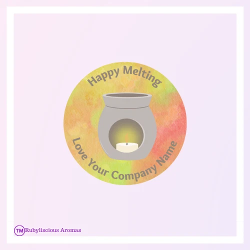 Pegatinas personalizadas Happy Melting - 35 pegatinas - ENVÍO GRATUITO