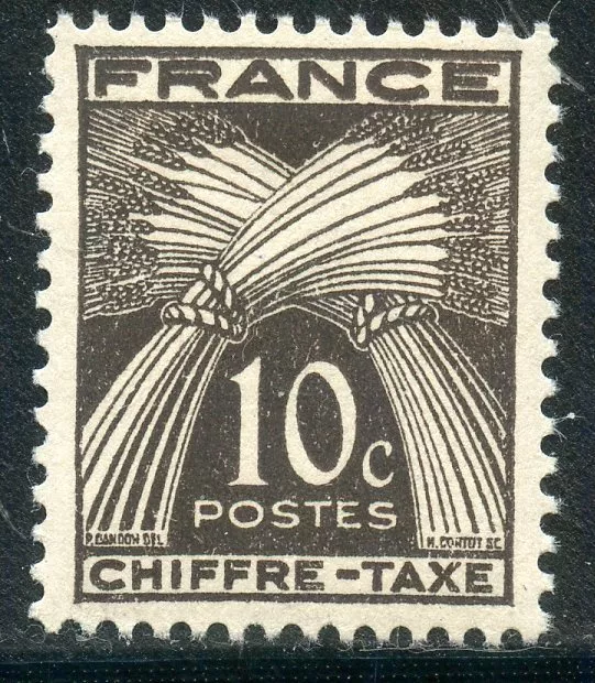 Stamp / Timbre De France Taxe Neuf Sans Charniere N° 67 **