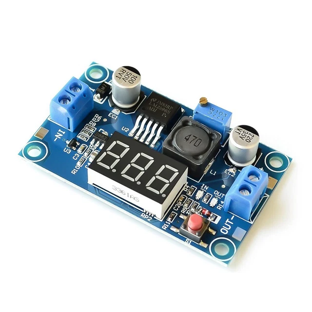 Convertidor de potencia protección de corto circuito con pantalla digital avanzada