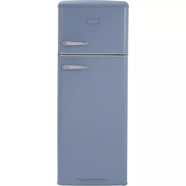 CDA Betty Sea Holly Fridge Freezer - Blue - Static - 80/20 - Retro - Freestan...