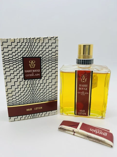 GUERLAIN Habit Rouge Dry Edc 200Ml Splash Vintage Rare