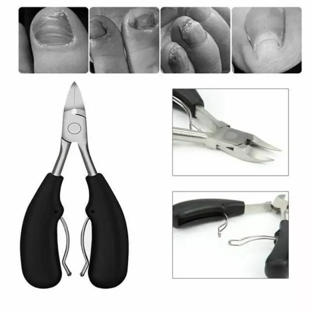 Toe Nail Clippers Cutter Trimmer Heavy Duty Strong Chiropody Podiatry Plier Tool