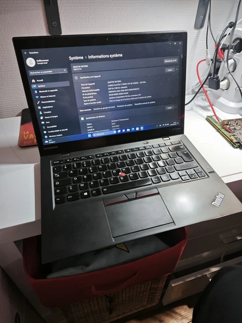 PC Portable Lenovo ThinkPad X1 Carbon (3rd Gen) - 8Go - SSD 512Go - 14 " tactile