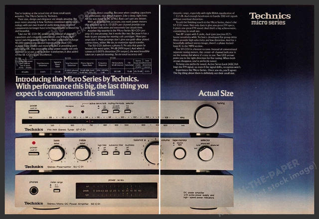 Technics SE-C01 / SU-C01 / ST-C01 中古現状品 Technics SE-C01 / SU-C01 / ST-C01 中古現状品 Technics SE-C01