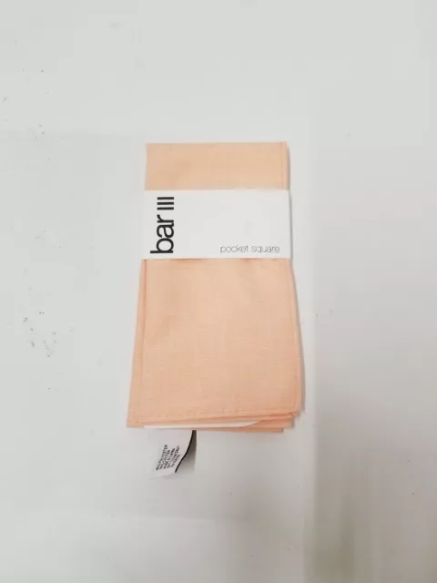 BAR III MEN'S Pocket Square Handkerchief Orange $13.99 - PicClick