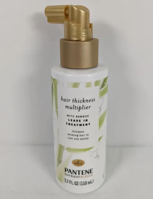 Pantene Pro V Hair Thickness Multiplier w/ Bamboo Leave In Treatment 3.7 fl oz