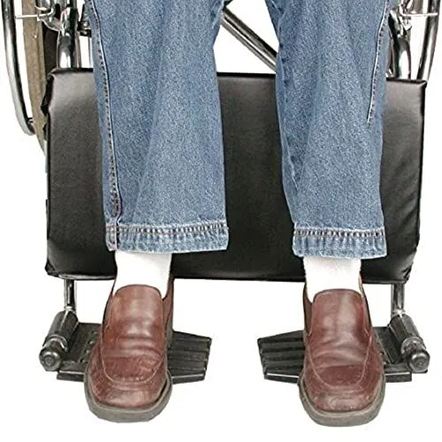 "Protector de becerros para silla de ruedas Lacura se adapta a almohadilla para piernas de silla de ruedas de 18" como...