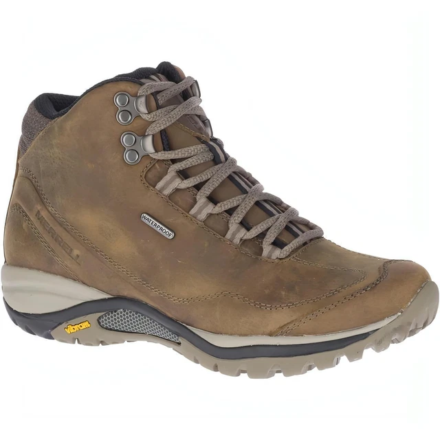 Merrell Womens Siren Traveller 3 Mid Waterproof Walking Hiking Boots - Brown