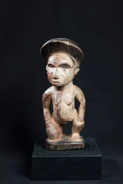 Bakongo Kneeling Figure, D.R. Congo, African Tribal Art, African Figures