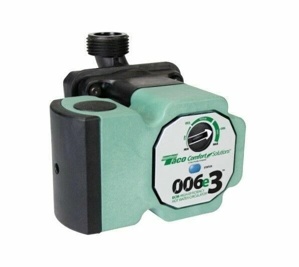 Taco 006e3 ECM High-Efficiency Hot Water Circulation-Pump