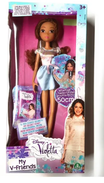 bambola Violetta Disney 50 cm con diario segreto gioco bambini