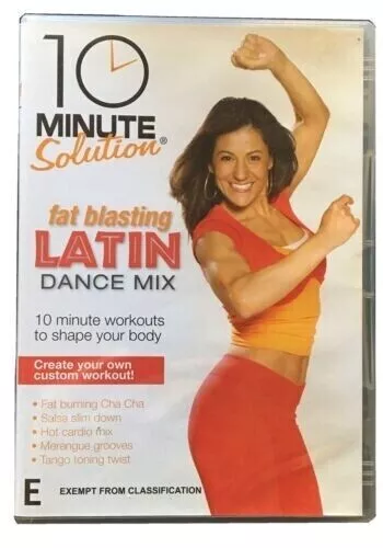 10 MINUTE SOLUTION Fat Blasting Latin Dance Mix DVD 2008