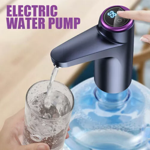 Electric Water Bottle Pump USB Rechargeable Automatic Drinking Water Dispenser*