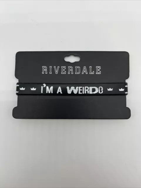 Riverdale I’m A Weirdo Rubber Bracelet new with tag officially licensed rare htf