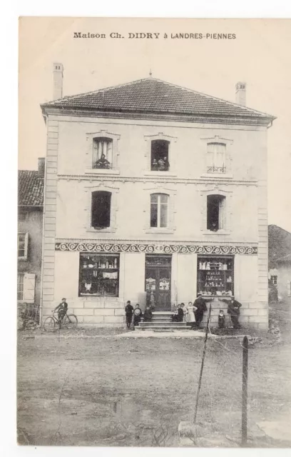 LANDRES PLENNES Meurthe et moselle CPA 54 STORE CH. DRY trading house