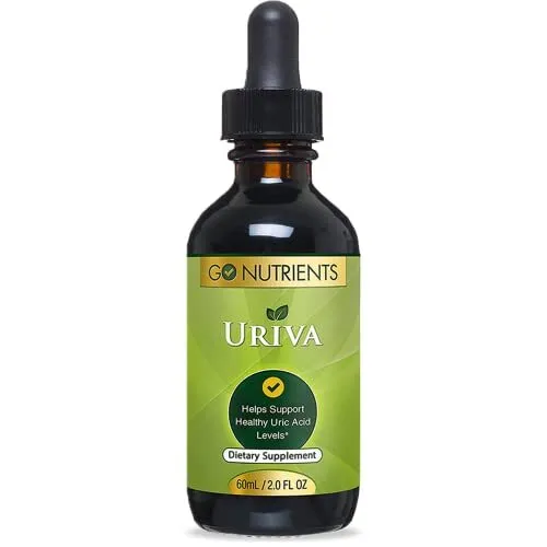 Uriva - Uric Acid Support Supplement, for Muscle and Joint Health, Gluten Fre...